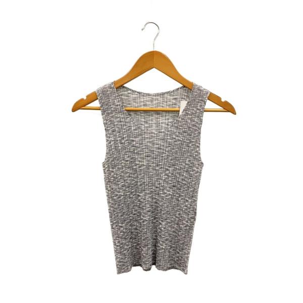PLEATS PLEASE ISSEY MIYAKE◆キャミソール・タンクトップ/3/ポリエステル/...