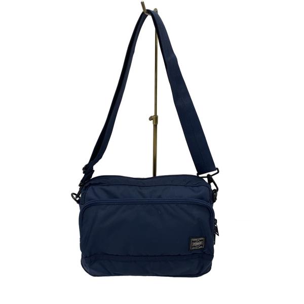 PORTER◆FLASH/フラッシュ/ショルダーバッグ/ナイロン/NVY/689-05949//