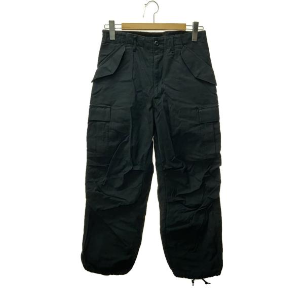 WTAPS◆カーゴパンツ/1/コットン/BLK/無地/WVDT-PTM05