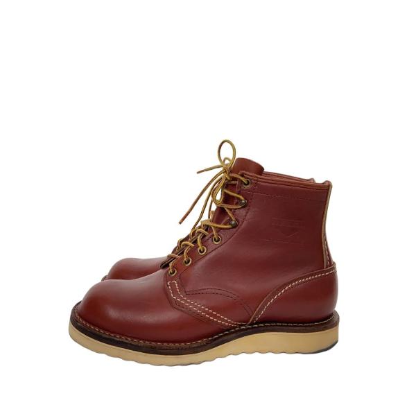 WESCO◆ブーツ/US7/BRW/レザー/96年製/旧ロゴ///