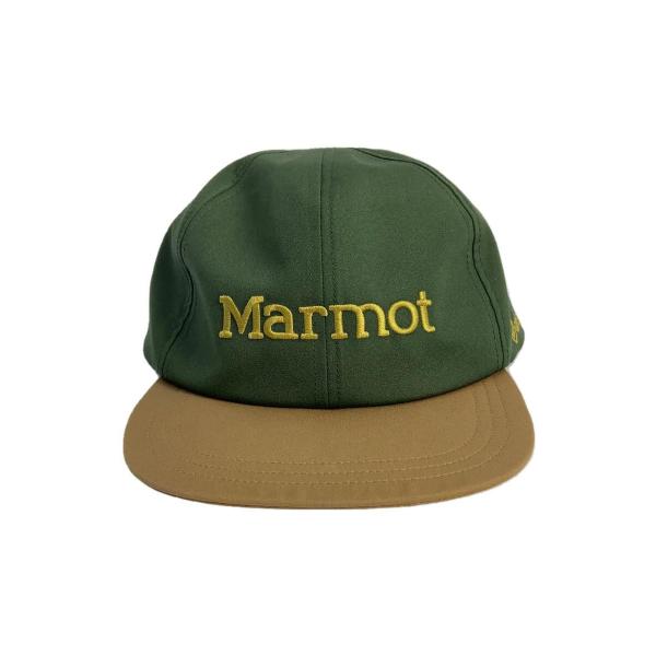 Marmot◆GORE-TEX Washed Linner Cap/キャップ/FREE/GRN/TO...