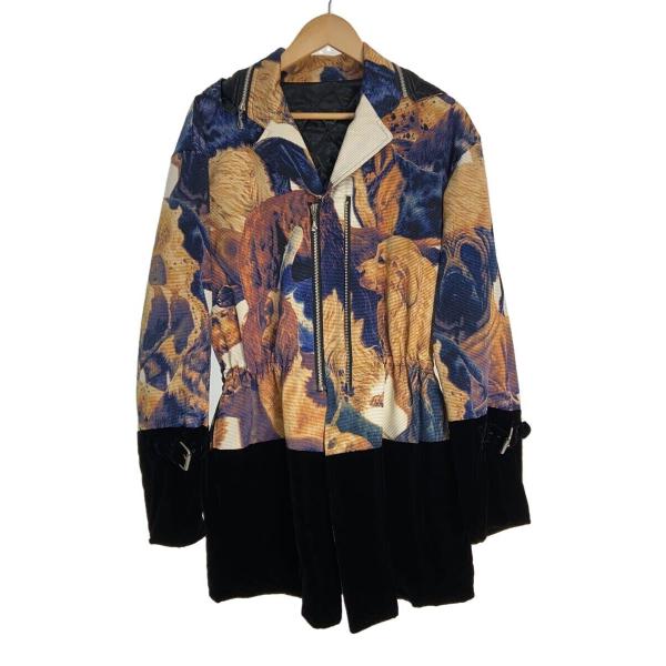 ブルゾン/M/ポリエステル/BLK/RML-4396-B/ベロアコンビ