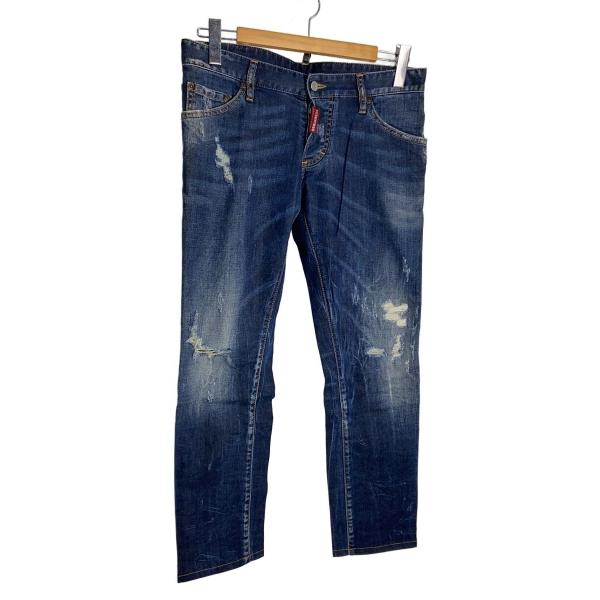 DSQUARED2◆ボトム/50/コットン/IDG/S71LB0019 S30330