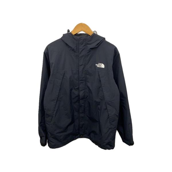 THE NORTH FACE◆SCOOP JACKET_スクープジャケット/L/ナイロン/BLK/無...