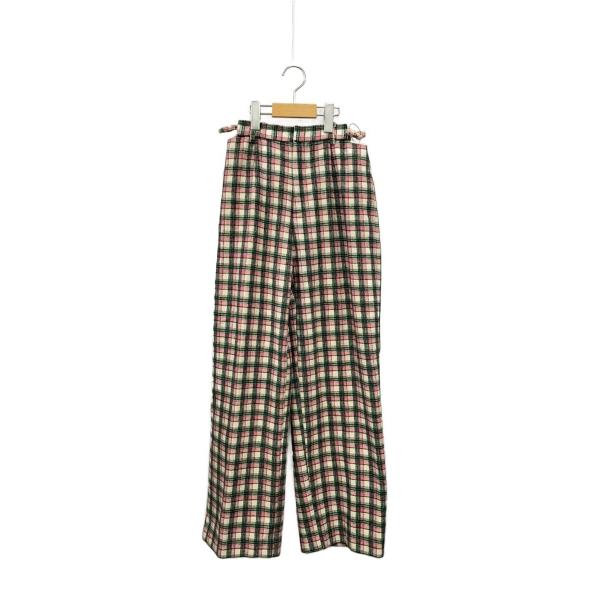 AMERI◆ボトム/M/ポリエステル/マルチカラー/チェック/0224208710720/タグ付き