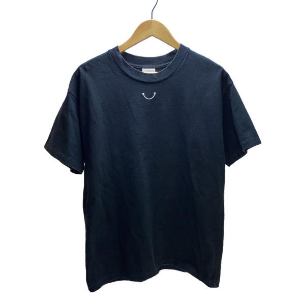 READYMADE◆Tシャツ/M/コットン/BLK/無地