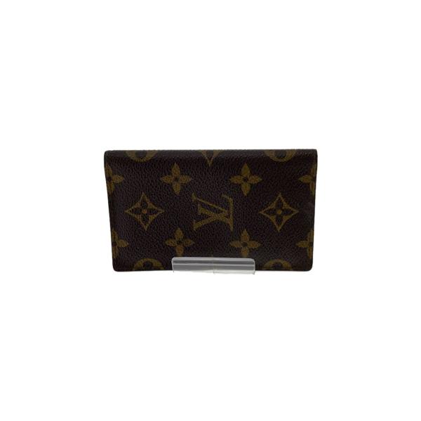 LOUIS VUITTON◆カードケース/PVC/BRW/総柄/メンズ//