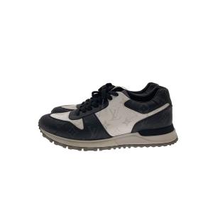 LOUIS VUITTON◆ローカットスニーカー/UK7/BLK/1ADE47