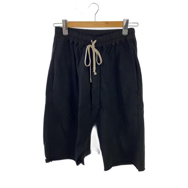 RICK OWENS DRKSHDW◆ショートパンツ/XS/コットン/BLK/DU01E3380-R...
