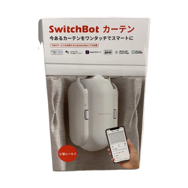 生活家電その他//SwitchBot カーテン U型レール2/カーテン自動開閉ロボット