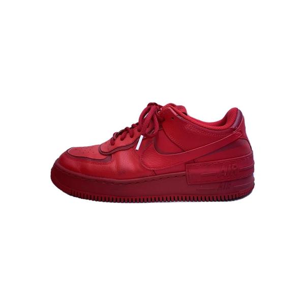 NIKE◆WMNS AIR FORCE 1 SHADOW/ローカットスニーカー/US11.5/RED...