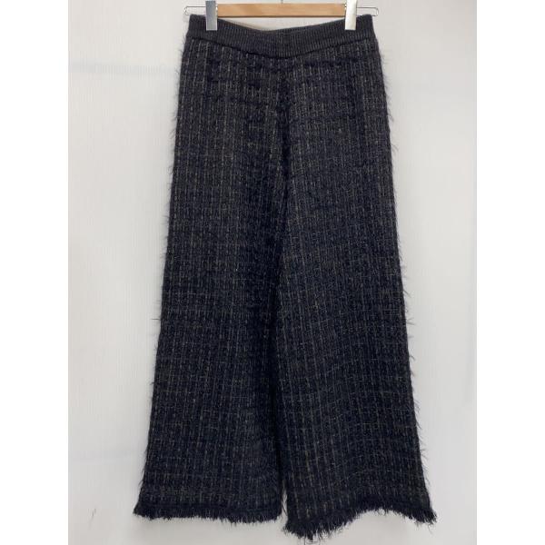 AMERI◆ボトム/M/ウール/BLK/総柄/0125208610840