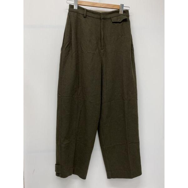 AMERI◆ボトム/S/ウール/GRN/無地/0124208221010