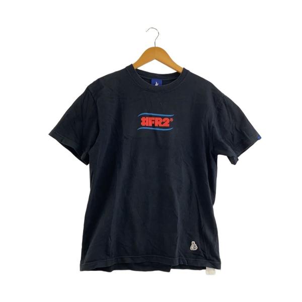 #FR2◆港/Rabbit T-shirts/Tシャツ/M/コットン/BLK//