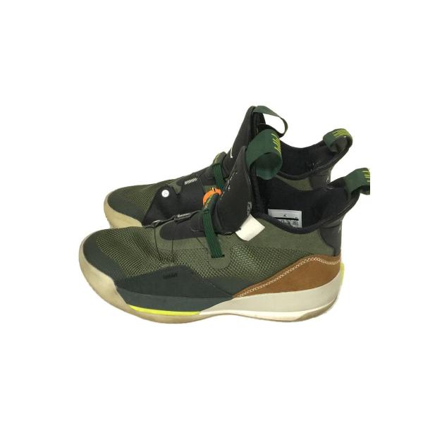 NIKE◆AIR JORDAN XXXIII NRG/エアジョーダン/カーキ/CD5965-300/...