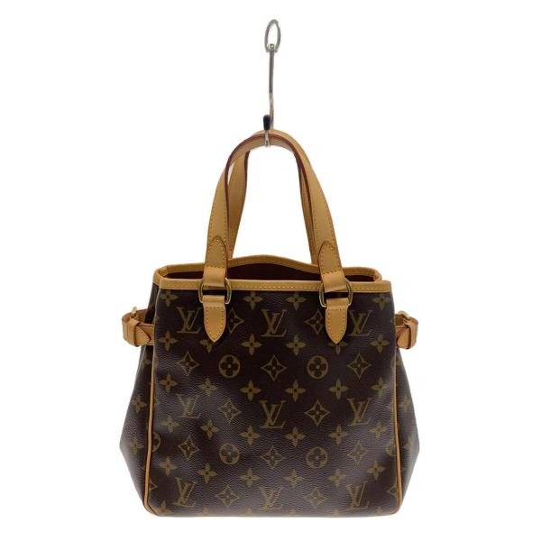 LOUIS VUITTON◆バティニョール_モノグラム・キャンバス_BRW/PVC/BRW