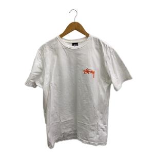 STUSSY◆classroom Tee/Tシャツ/M/コットン/WHT