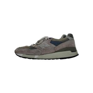 NEW BALANCE◆ローカットスニーカー/28cm/グレー/M998