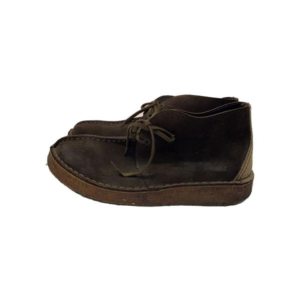 Clarks◆DESERT TREK/シューズ/US8.5/ブラウン/スウェード/D03126W