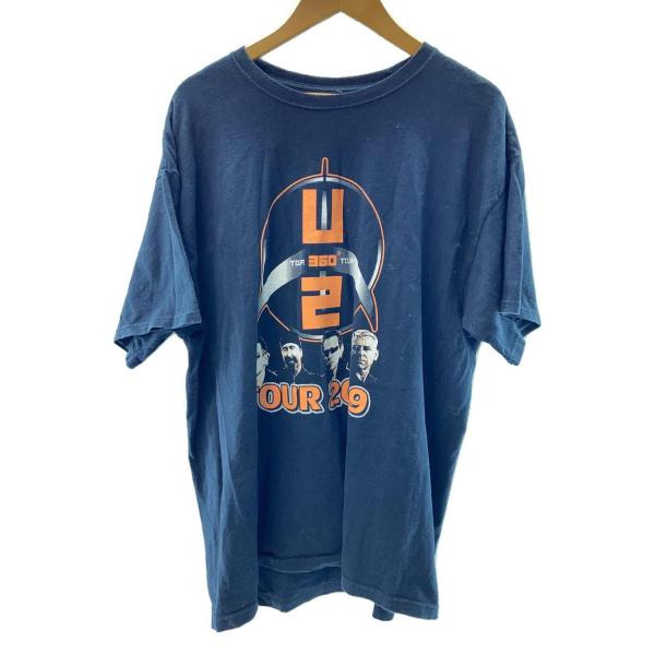 U2/tour2009/00s/ツアーtee/Tシャツ/--/コットン/ブラック