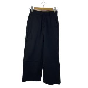 MASU◆COTTON WIDE TROUSERS/44/コットンワイドトラウザース/BLK/無地/MSSS-PT1322//