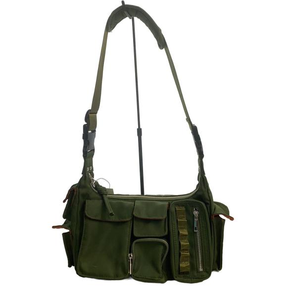 AMERI◆ショルダーバッグ/--/KHK/無地