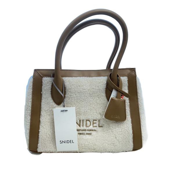 SNIDEL◆トートバッグ/--/WHT/無地/SWGB244626