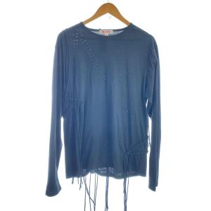 MASU◆長袖Tシャツ/48/コットン/BLK/MSSS-CS1122//