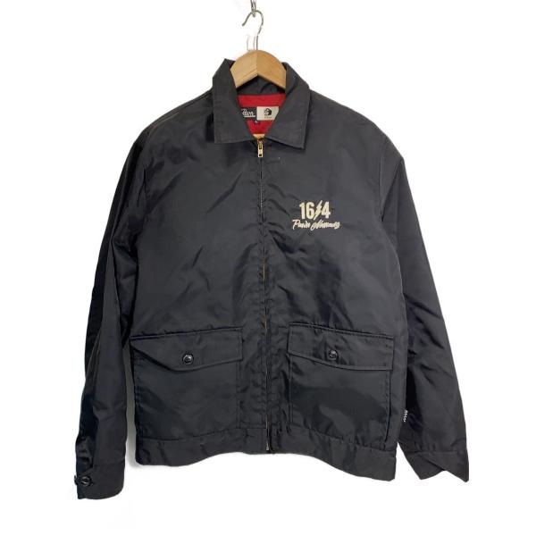 PAWN/ナイロンジャケット/L/ナイロン/BLK/無地