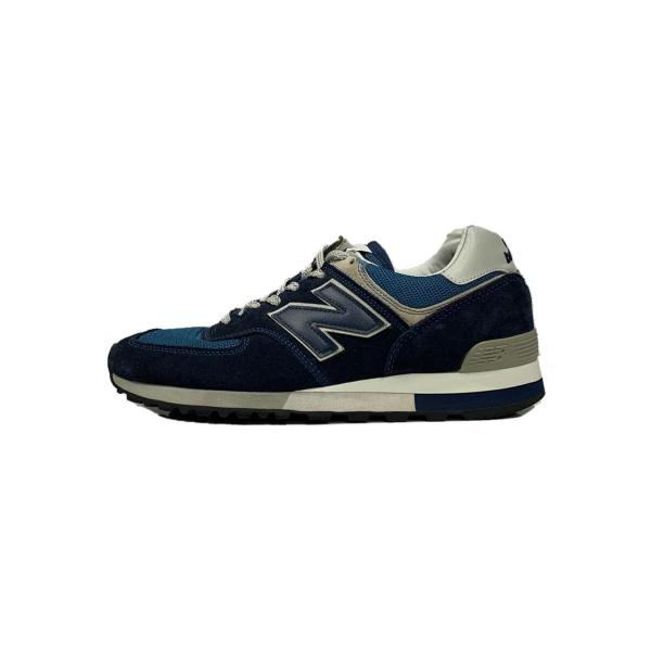 NEW BALANCE◆ローカットスニーカー/US8/NVY/om576ogn