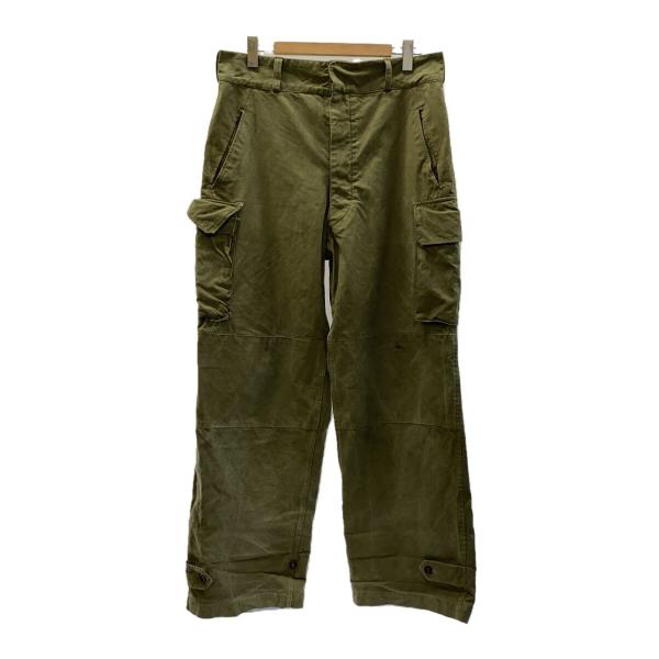 FRENCH MILITARY◆50s頃/M-47/前期/比翼ボタン/カーゴパンツ/コットンツイル/...