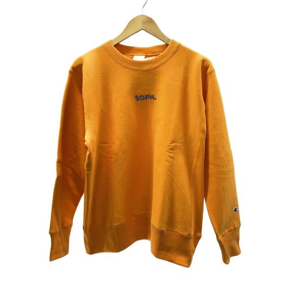 SOPHNET.◆コラボ/Reverse Weave Crewneck Sweat/スウェット/M/...