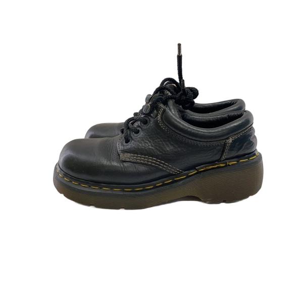 Dr.Martens◆厚底/ドレスシューズ/--/BLK/レザー
