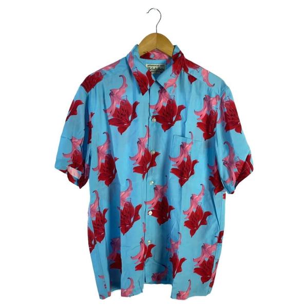 WACKO MARIA◆HAWAIIAN SHIRT S/S TYPE 2/半袖シャツ/XL/レーヨ...