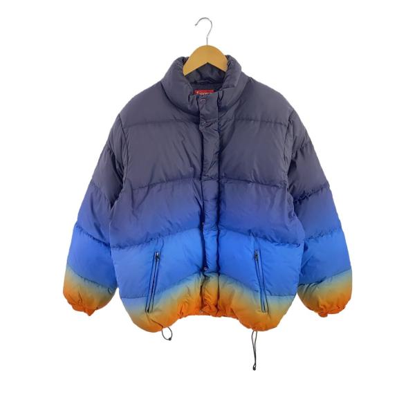 Supreme◆18SS/Gradient Puffy Jacket/L/ポリエステル/マルチカラー