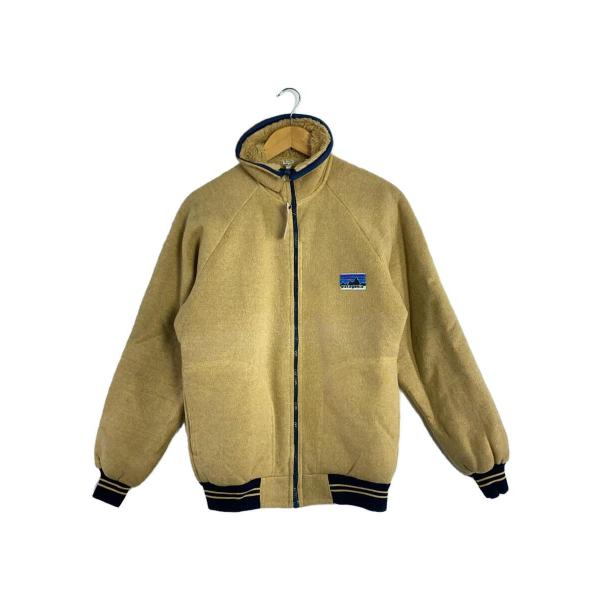 patagonia◆Pile Jacket/70s/80s/白タグ/フリースジャケット/M/ポリエス...