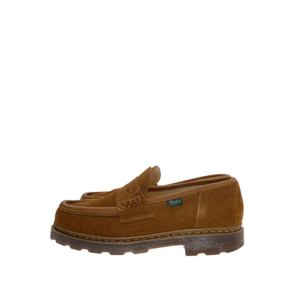 Paraboot◆REIMS/ランス/ローファー/UK7.5/BRW/スウェード/66339