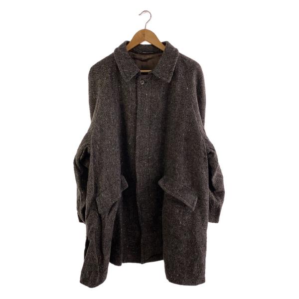 SARTORIA DEL BORGO/イタリア製/ツイードステンカラーコート/50/ツイード/GRY...