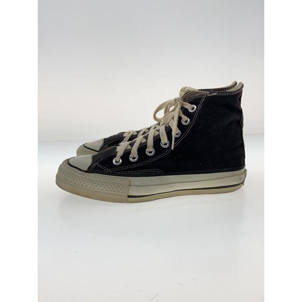 CONVERSE◆USA製/80s/90s/ハイカットスニーカー/ブラック