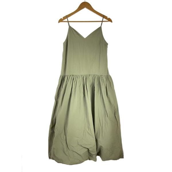 AMERI◆キャミワンピース/M/ナイロン/カーキ/01110920750//