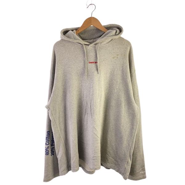 VETEMENTS◆パーカー/M/コットン/GRY/プリント/WAH19TR107//
