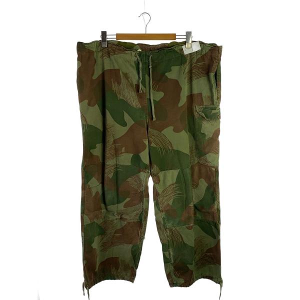 BELGIUM MILITARY◆50s/カーゴパンツ/5/--/KHK/カモフラ/ブラッシュストロ...