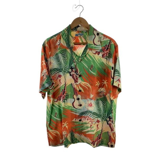 SUN SURF◆アロハシャツ/--/レーヨン/ORN/総柄/JS32180//
