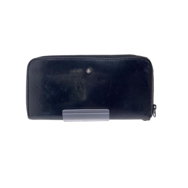 THE HIGHEST END◆長財布/--/BLK/無地/メンズ