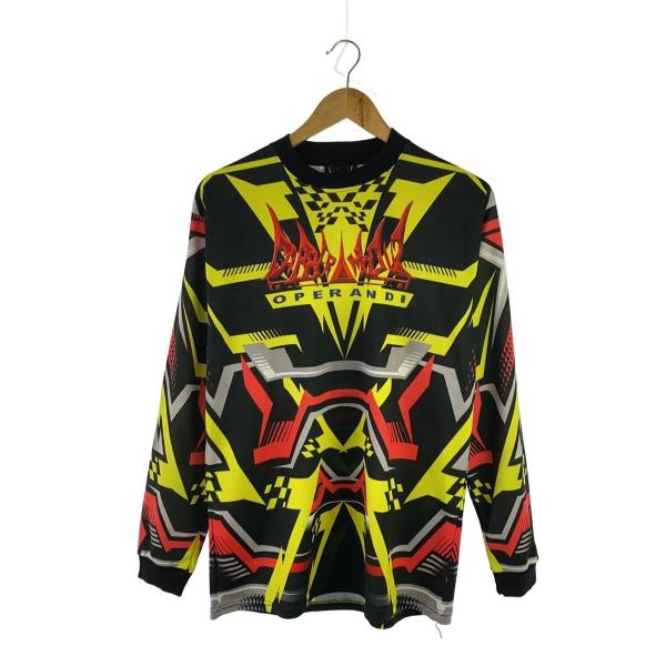 GABBER MODUS OPERANDI/長袖Tシャツ/L/ポリエステル/マルチカラー/総柄