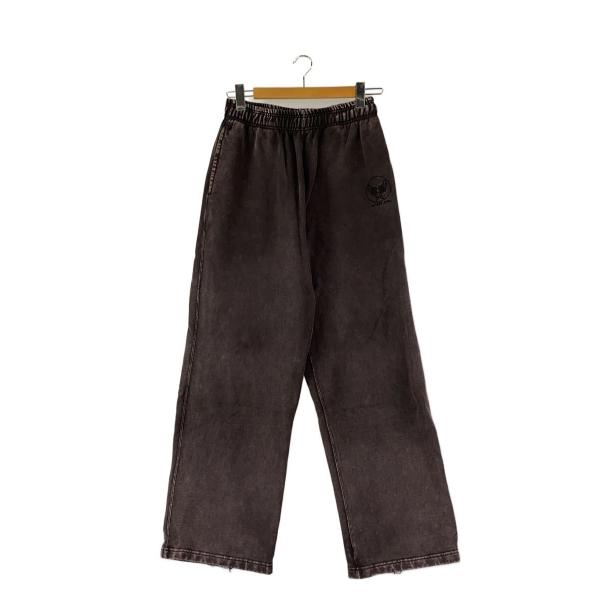AVIREX◆ACID WASH SWEAT PANTS/ボトム/L/コットン/GRY/783-61...