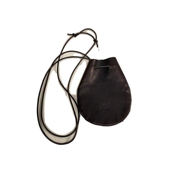 20/80◆ポーチ/レザー/BLK/無地