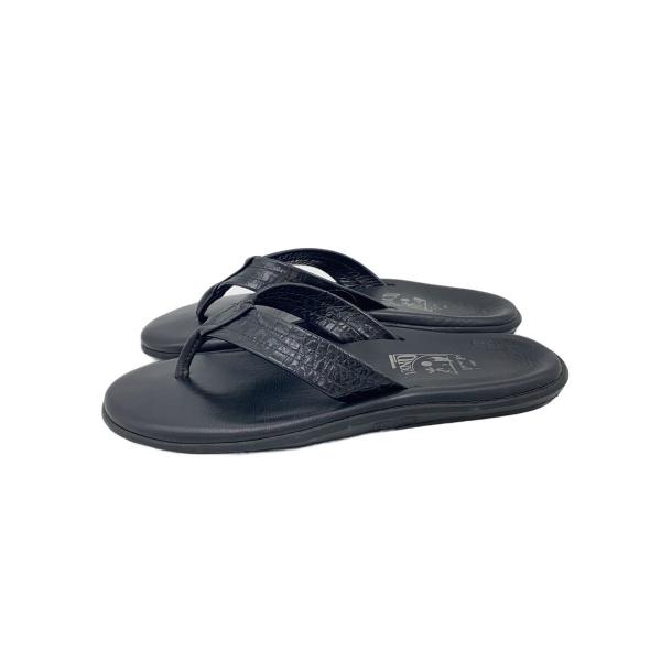 ISLAND Slipper◆サンダル/US8/BLK/PB202