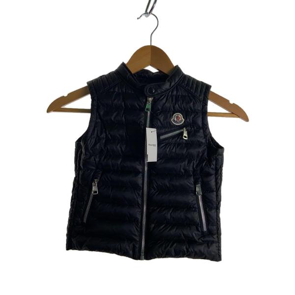 MONCLER◆ベスト/US6/BLK/無地