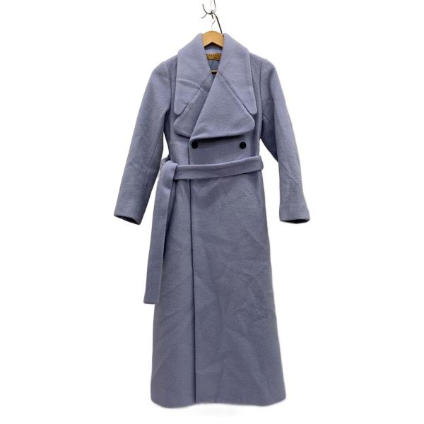 AMERI◆コート/S/ウール/BLU/無地/02920750420/全体的な着用感/毛羽立